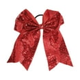 thumbnail image 1 of Unique Bargains 1 Pc Elegant Sequins Bow Hair Ties for Home Red, 1 of 5