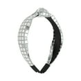 thumbnail image 1 of Unique Bargains 1 Pc Elegant Wide Headbands for Women Silver Tone, 1 of 6