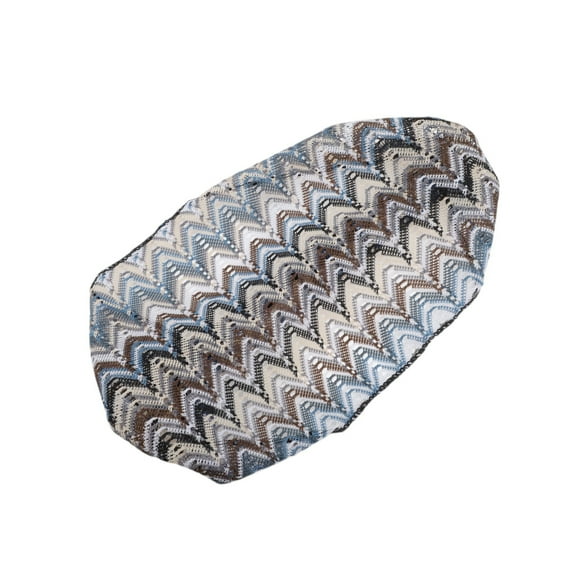 Unique Bargains 1 Pc Elegant Wide Headwrap for Women Blue