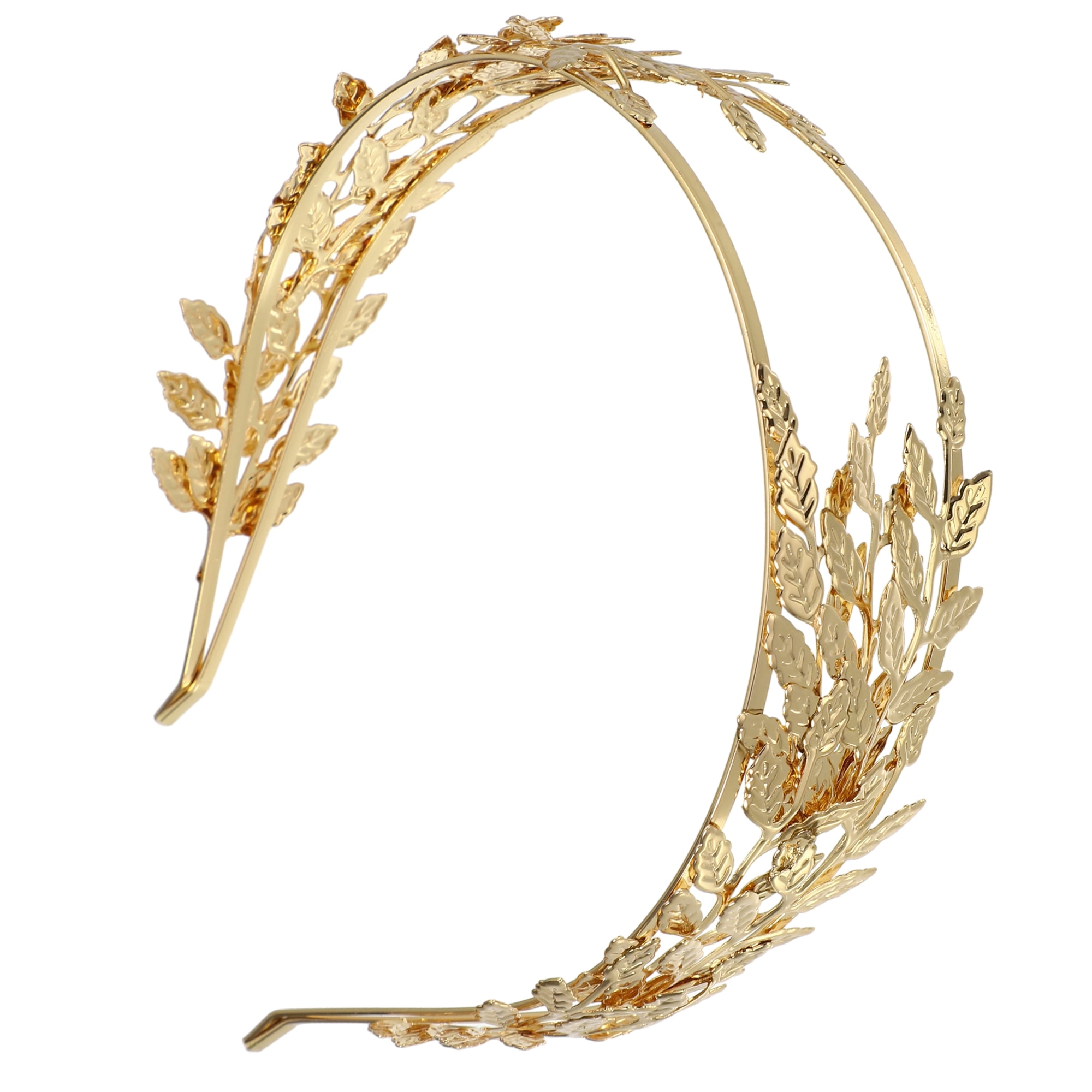 Elegant Gold Women\'s Headband Marcelle Pearl Crystal Gold Headband – SKYE main image 3