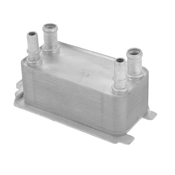 Unique Bargains 1 Pc Engine Oil Cooler for Land Rover Range Rover for Land Rover Discovery Trans Cooler No.AW837A095AA Silver Tone Aluminum Alloy