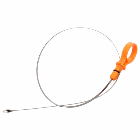 Unique Bargains 1 Pc Engine Oil Dipstick for Ford Escape 6 Cyl 3.0L OHC Duratec 2009-2012 Oil Level Dip Stick Double Hole Indicator No.6E5Z6750AC Orange Plastic Metal