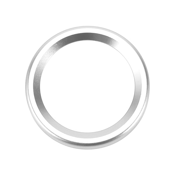 Unique Bargains 1 Pc Engine Start Stop Button Switch Knob Cover Ring for Ford Maverick 2022 Key Ignition Starter Knob Ring Cover Decoration Aluminum Alloy Silver Tone