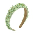 thumbnail image 1 of Unique Bargains 1 Pc Exquisite Fresh Floral Headband Light Green, 1 of 6