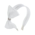 thumbnail image 1 of Unique Bargains 1 Pc Exquisite Mesh Side Bow Headband White, 1 of 6