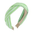 thumbnail image 1 of Unique Bargains 1 Pc Exquisite Personalized Straw Braid Headband Green, 1 of 6