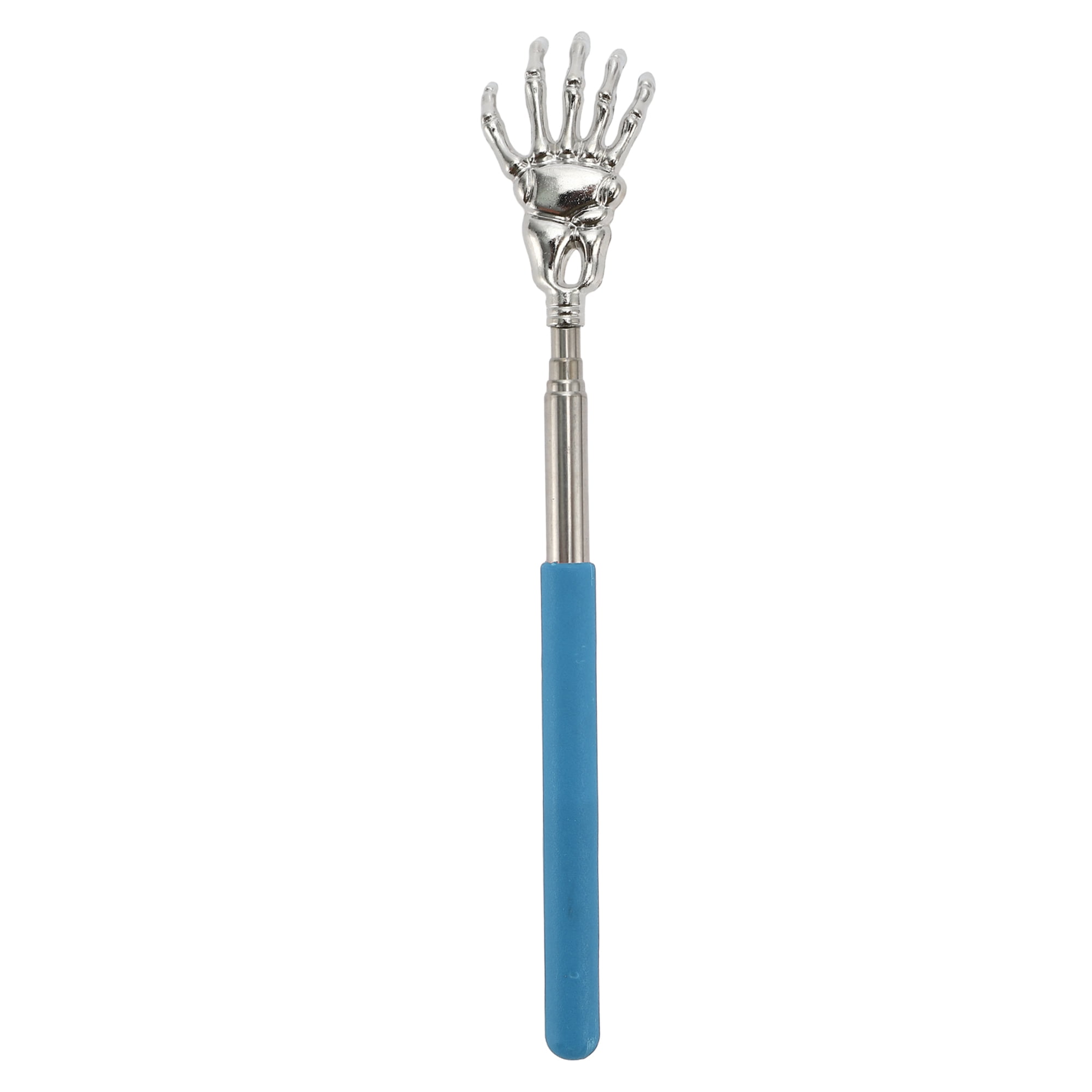 Unique Bargains 1 Pc Extendable Back Massager Ideal for Bathroom Blue