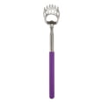 thumbnail image 1 of Unique Bargains 1 Pc Extendable Back Scratcher for Bathroom Purple, 1 of 5