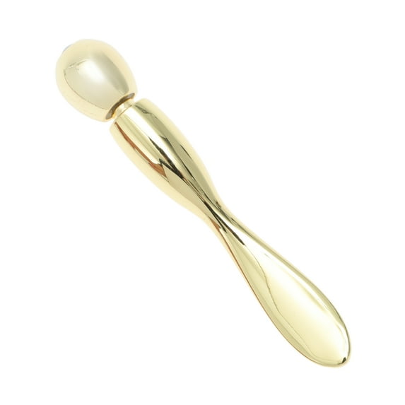 Unique Bargains 1 Pc Eye Cream Massage Stick Durable Eye Cream Applicator Gold Tone