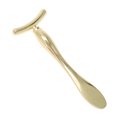thumbnail image 1 of Unique Bargains 1 Pc Eye Cream Massage Stick T-shaped Eye Cream Applicator Gold Tone, 1 of 6
