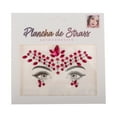 thumbnail image 1 of Unique Bargains 1 Pc Eye-catching Rhinestone Stickers for Concert Rose Pink, 1 of 5