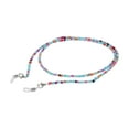 thumbnail image 1 of Unique Bargains 1 Pc Eyeglass Chain Glasses Chain Beaded Pattern 70cm L Blue, 1 of 5