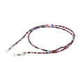 thumbnail image 1 of Unique Bargains 1 Pc Eyeglass Chain Glasses Chain Beaded Pattern 75cm L Pink, 1 of 5
