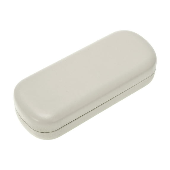 Unique Bargains 1 Pc Eyeglasses Case Arc Portable Eyeglasses Storage 6.5"x2.56"x1.46" Beige Gray