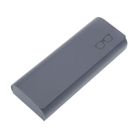 Unique Bargains 1 Pc Eyeglasses Case Protective Eyeglasses Storage 6.1"x2.36"x1.18" Gray Blue