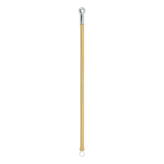 Unique Bargains 1 Pc Facial Double-headed Pimple Extractor Gold Tone