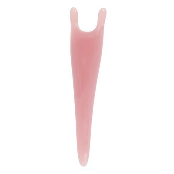 Unique Bargains 1 Pc Facial Muscle Stick Nose U-shaped Skincare and Massaging Tool Pink Purple