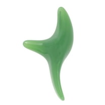 Unique Bargains 1 Pc Facial Muscle Stick Triangular Shape Skincare and Massaging Tool Green