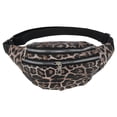 thumbnail image 1 of Unique Bargains 1 Pc Fanny Pack Leopard Pattern Waist Bag Camel, 1 of 6