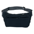 thumbnail image 1 of Unique Bargains 1 Pc Fanny Pack Simple Style Waist Bag Navy Blue, 1 of 6