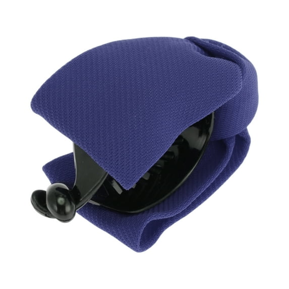 Unique Bargains 1 Pc Fashion Banana Bow Hair Clips for Home Blue