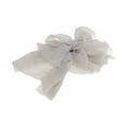 thumbnail image 1 of Unique Bargains 1 Pc Fashion Banana Tulle Hair Clips for Home Gray, 1 of 5