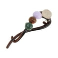 thumbnail image 1 of Unique Bargains 1 Pc Fashion Beads Hair Clips for Home Black Beige, 1 of 5