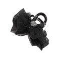 thumbnail image 1 of Unique Bargains 1 Pc Fashion Bow HairClip Hairdo Clip Black, 1 of 5