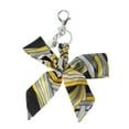 thumbnail image 1 of Unique Bargains 1 Pc Fashion Bow Scarf Bag Charm Bag Accessories Yellow, 1 of 5