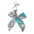 thumbnail image 1 of Unique Bargains 1 Pc Fashion Bow Scarf Handbag Charm Bag Accessories Green, 1 of 5