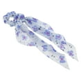 thumbnail image 1 of Unique Bargains 1 Pc Fashion Butterfly Pattern Hair Scrunchies Hair Ties Blue, 1 of 5