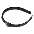 thumbnail image 1 of Unique Bargains 1 Pc Fashion Chain Knotted Headband for Women for Girls 6.10"x0.79" Black, 1 of 4