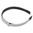 thumbnail image 1 of Unique Bargains 1 Pc Fashion Chain Knotted Headband for Women for Girls 6.10"x0.79" Silver Tone, 1 of 4