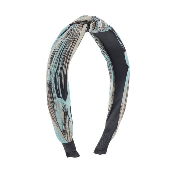 Unique Bargains 1 Pc Fashion Cloud Pattern Headbands for Women Blue
