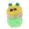 thumbnail image 1 of Unique Bargains 1 Pc Fashion Cute Caterpillar Handbag Charm Bag Accessories Yellow Green, 1 of 5