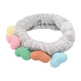 thumbnail image 1 of Unique Bargains 1 Pc Fashion Cute Plush Heart-shaped Headwrap for Women 7.87"x2.36" Gray, 1 of 2