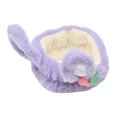 thumbnail image 1 of Unique Bargains 1 Pc Fashion Cute Plush Washing Face Rabbit Ear Headwrap for Women 6.69"x2.36" Purple, 1 of 3