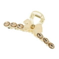 thumbnail image 1 of Unique Bargains 1 Pc Fashion Diamond Bow Hair Clips Hairdo Clip Champagne, 1 of 5