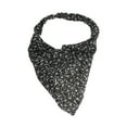 thumbnail image 1 of Unique Bargains 1 Pc Fashion Ditsy Floral Headwrap for Women Black, 1 of 6