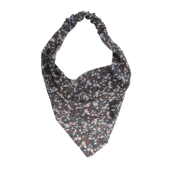 Unique Bargains 1 Pc Fashion Ditsy Floral Headwrap for Women Blue
