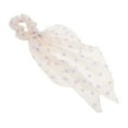 thumbnail image 1 of Unique Bargains 1 Pc Fashion Dots Hair Scrunchies Hair Ties Beige, Purple, 1 of 5