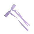 thumbnail image 1 of Unique Bargains 1 Pc Fashion Double Bow Hair Clips Hairdo Clip for Home Purple, 1 of 5