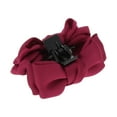thumbnail image 1 of Unique Bargains 1 Pc Fashion Double-sided Hair Clips for Home Red Black, 1 of 5