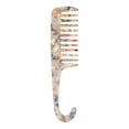 thumbnail image 1 of Unique Bargains 1 Pc Fashion Durable Wide Tooth Comb Multicolored Acetate Sheet, 1 of 5
