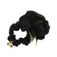 thumbnail image 1 of Unique Bargains 1 Pc Fashion Elegant Floral Scrunchies Black, 1 of 4