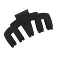 thumbnail image 1 of Unique Bargains 1 Pc Fashion Elegant Frosted M-shaped Hair Clips for Women 4.13"x2.36"x1.97" Black, 1 of 2
