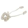 thumbnail image 1 of Unique Bargains 1 Pc Fashion Elegant Tulip Flower Hair Scrunchies for Women for Girls Beige, 1 of 2