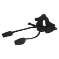thumbnail image 1 of Unique Bargains 1 Pc Fashion Elegant Tulip Flower Hair Scrunchies for Women for Girls Black, 1 of 2