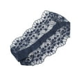 thumbnail image 1 of Unique Bargains 1 Pc Fashion Embroidery Wide Headwrap Blue, 1 of 5