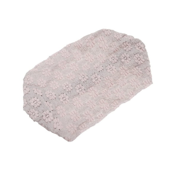 Unique Bargains 1 Pc Fashion Floral Wide Headwrap Pink